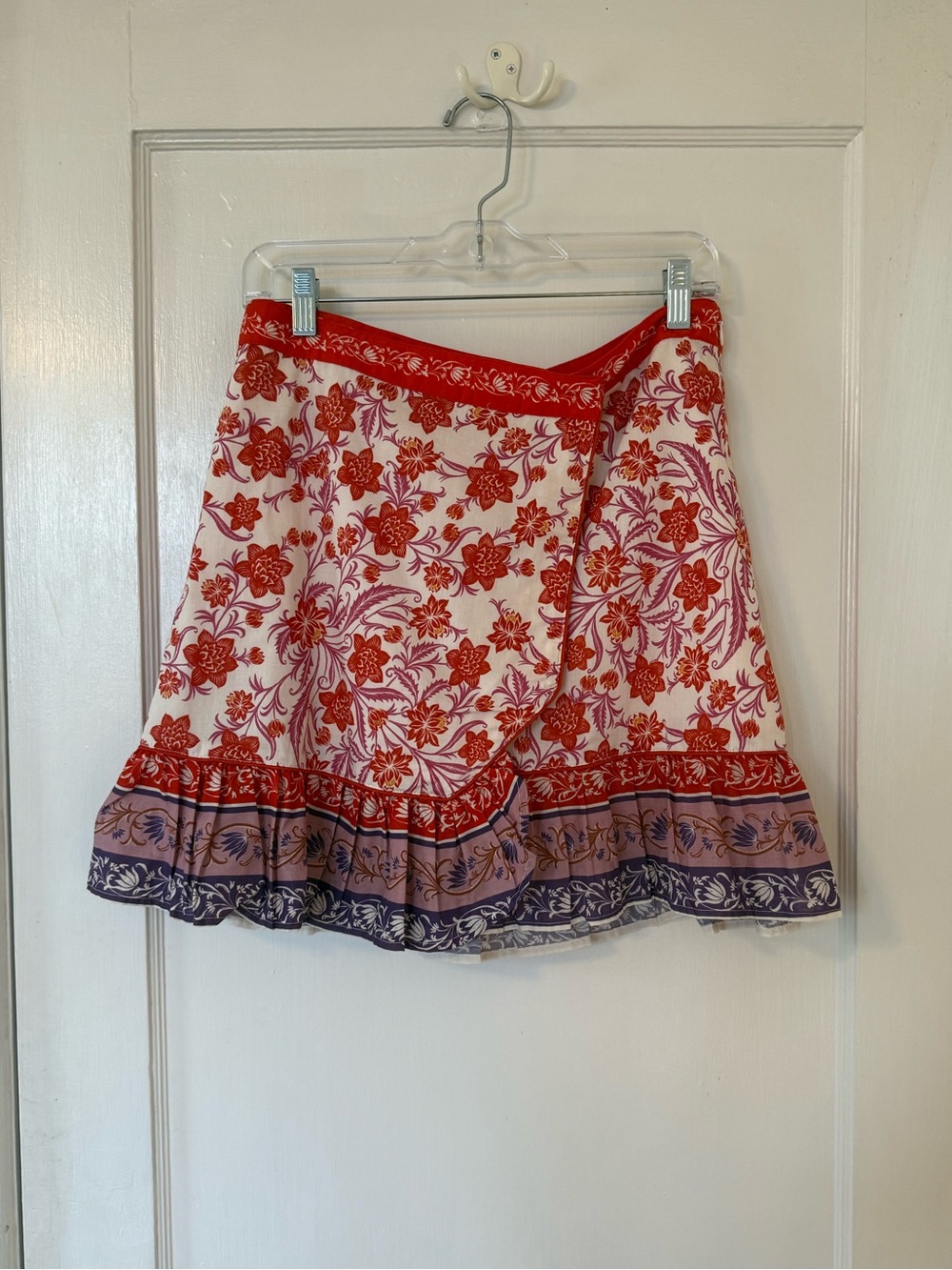 NWT Farm Rio for Anthropologie ruffle mini skirt - size large